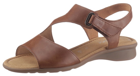 Gabor, Gabor Riemchensandale »FLORENZ«, in Komfort Schuhweite G (=weit), Gabor Riemchensandale »FLORENZ«, Sommerschuh, Sandalette, Keilabsatz, in Komfort Schuhweite G (=weit)
