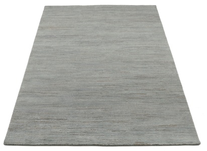OCI DIE TEPPICHMARKE Teppich »HIMALI UNI«, rechteckig, handgeknüpft, hochwertige Wolle, fusswarm, Wohnzimmer