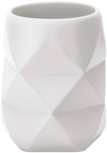 undefined, Kleine Wolke Zahnputzbecher Crackle, Kleine Wolke Zahnputzbecher stein , Crackle 8430100852 , weiss , Uni , 8x10 cm , Naturstein , 003342121605