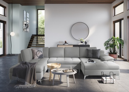sit&more Wohnlandschaft, mit Recamiere, wahlweise mit Bettfunktion und Bettkasten