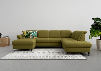 sit&more Wohnlandschaft, wahlweise mit Kopfteilverstellung, Bettfunktion und Stauraum