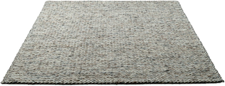THEKO, THEKO Wollteppich »Arlberg«, rechteckig, 23 mm Höhe, reine Wolle, Strickoptik, ideal im Wohnzimmer & Schlafzimmer, THEKO Wollteppich »Arlberg«, rechteckig, 23 mm Höhe, reine Wolle, Strickoptik, ideal im Wohnzimmer & Schlafzimmer