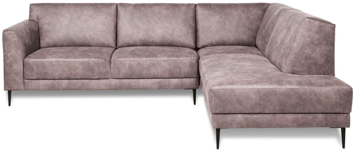 PLACES OF STYLE, Places of Style Ecksofa »Oshawa«, mit festen Sitz- und Rückenkissen, 