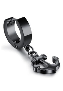 FIRETTI, Firetti Single-Creole »Anker«, Firetti Single-Creole »Schmuck Geschenk Ohrschmuck einzeln Anker«