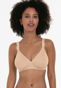 Rosa Faia, Rosa Faia Soft-BH »Selma«, (1 tlg.), Spacer-Schale, ohne Bügel, atmungsaktiv, schlicht, bequem, SELMA BH ohne Bügel, gefüttert in beige
