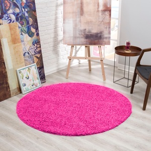 Sanat Hochflor-Teppich »LOCA«, rund, 30 mm Höhe, Wohnzimmer, Langflor, Shaggy, Schlafzimmer