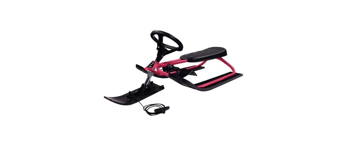 Stiga, Schlitten, Stiga, »Snowracer Iconic Pink«, STIGA Schlitten »Snowracer Iconic«