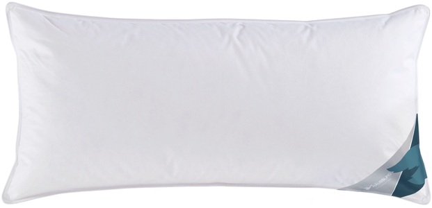 Haeussling, Haeussling 3-Kammer-Kopfkissen »Kuscheltraum«, Füllung: Aussenkammern mit 60% Daunen, 40% Federn, Bezug: 100% Baumwolle, (1 St.), mit - Hausstaub- & Milbenbarriere, Haeussling 3-Kammer-Kopfkissen »Kuscheltraum, Kissen mit Hausstaub- & Milbenbarriere«, Füllung: Aussenkammern mit 60% Daunen, 40% Federn, Bezug: 100% Baumwolle, (1 St.), Kopfkissen 40x80 cm, 80x80cm, Made in Germany