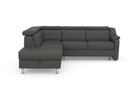 sit&more Ecksofa »Freetown«, inklusive Kopfteilverstellung und komfortablem Federkern, wahlweise mit Bettfunktion und Stauraum
