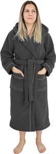 my home Unisex-Bademantel »»Lillou««, (1 St.), weiche und kuschelige Qualität, für Damen und Herren, XS-3XL