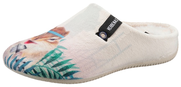 VERBENAS, VERBENAS Pantoffel »Animal Flamingo«, mit Animal-Motiv, 