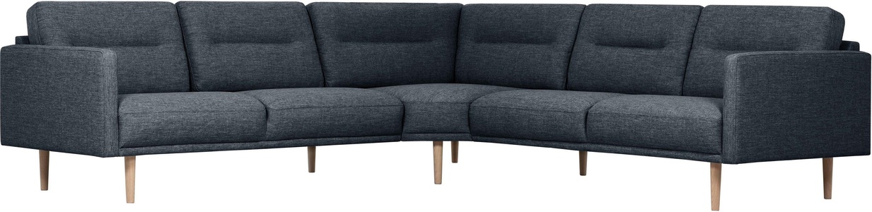 ANDAS, andas Ecksofa »Brande«, gleichschenklig,in skandinavischem Design, 