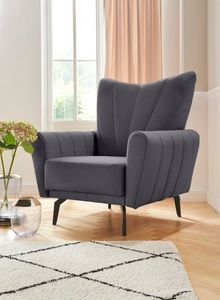 LEONIQUE, Leonique Sessel »Chiara«, mit feiner Steppung in vielen Bezugsqualitäten und Farben, 