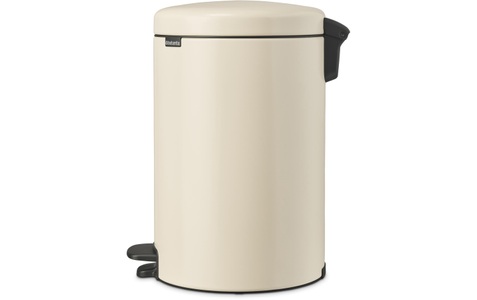 BRABANTIA, BRABANTIA - Abfalleimer NEWICON - Metall - beige - 29/38/47 cm, Brabantia Mülleimer »NewIcon 20 Liter«, 1 Behälter