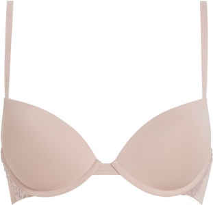 Calvin Klein Underwear, Calvin Klein Underwear Push-up-BH »PUSH UP PLUNGE«, mit Logo-Print auf den Trägern, 