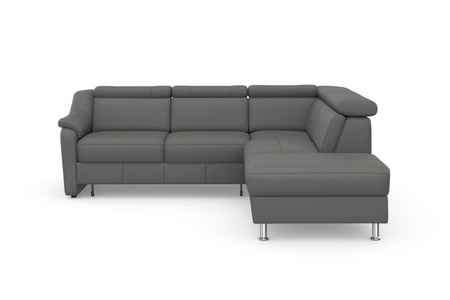 sit&more Ecksofa »Freetown«, inklusive Kopfteilverstellung und komfortablem Federkern, wahlweise mit Bettfunktion und Stauraum