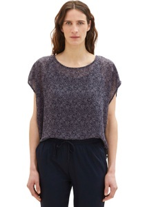 Tom Tailor, TOM TAILOR Blusenshirt, in Lagenoptik, 