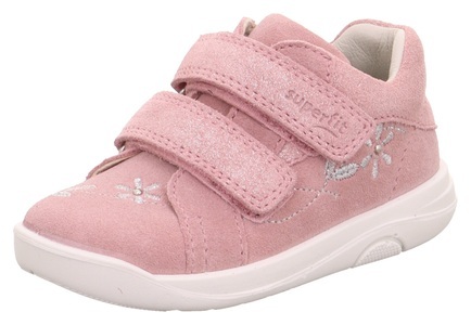 Superfit, Superfit Klettschuh »LILLO WMS: S II«, Superfit Klettschuh »LILLO WMS: S II«, mit glänzender Stickerei