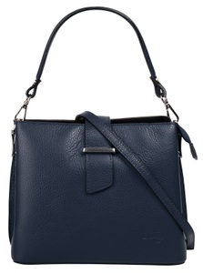 CLUTY, Cluty Henkeltasche, echt Leder, Made in Italy, Cluty Henkeltasche, echt Leder, Made in Italy