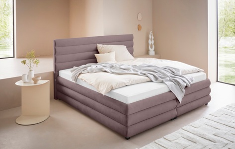 LeGer Home by Lena Gercke, LeGer Home by Lena Gercke Polsterbett »Maylis«, wahlweise mit und ohne Matratze und Lattenrost, incl. Bettkasten, 3 Matratzenarten bis zu 3 Härtegrade, auch in 200cm Breite, LeGer Home by Lena Gercke Polsterbett »Maylis«, wahlweise mit und ohne Matratze und Lattenrost, auch in 200cm Breite