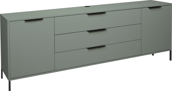 Mäusbacher Sideboard »Bonnie«, Breite 216 cm mit Quadratgestell