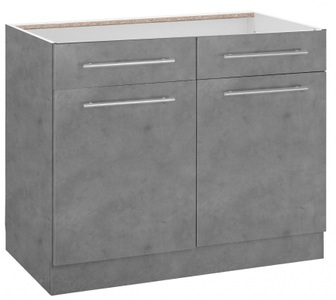 wiho Küchen, wiho Küchen Unterschrank »Flexi2«, Breite 100 cm, wiho Küchen Unterschrank »Flexi2«, Breite 100 cm