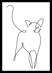 Bönninghoff, Bönninghoff Bild mit Rahmen »Cheb ca.50x70 cm«, (1 St.), Bönninghoff Bild mit Rahmen »Gerahmtes Bild Katze«, (1 St.)