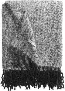 Tom Tailor, TOM TAILOR Plaid »Wooly Herringbone«, mit Fischgratmuster, Kuscheldecke, TOM TAILOR HOME Plaid »Wooly Herringbone«, mit Fischgratmuster, Kuscheldecke