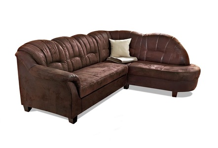 HOME AFFAIRE, Home affaire Ecksofa »Budapest«, wahlweise mit Bettfunktion, mit Recamiere oder Ottomane, 