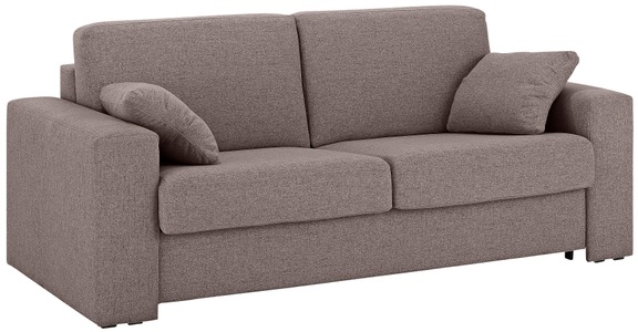 HOME AFFAIRE, Home affaire Schlafsofa »Roma«, Dauerschlaffunktion, mit Unterfederung, Lattenrost und echter Matratze. Zum Ausfalten in hoher Qualität, in 2 Breiten, Home affaire Schlafsofa »Roma Matratzenhöhe 14 cm«, Dauerschlaffunktion, mit Unterfederung, Lattenrost, Matratze