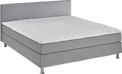 ATLANTIC home collection Boxbett »Edison«, inkl. Bonnellfederkern-Matratze und Topper