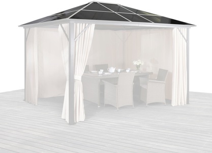 KONIFERA, KONIFERA Pavillonersatzdach »Aruba«, Dachplatten für »Aruba« 300x300 cm, KONIFERA Pavillon-Ersatzdach »Aruba«, Dachplatten für »Aruba« 300x300 cm