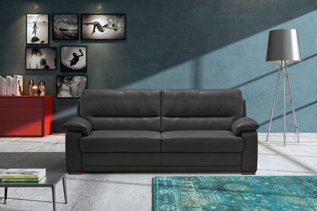 Egoitaliano, Egoitaliano 2,5-Sitzer »Doris«, Egoitaliano 2,5-Sitzer »Doris, modernes Designersofa, Ledersofa mit erstklassiger Sitzqualität« edle Detailverarbeitung, perfekte Polsterung, aus hochwertigem Leder