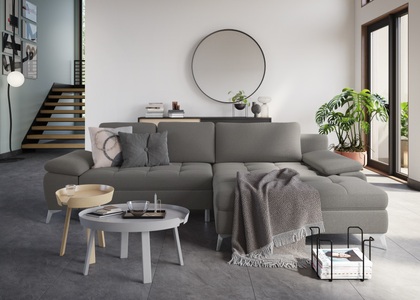 sit&more Ecksofa, mit Mega-Recamiere, wahlweise mit Bettfunktion und Bettkasten