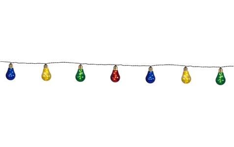 Star Trading, STAR TRADING Lichterkette GLOW Multicolor, Star Trading Lichterkette Glow Netzbetrieben 10 LED's Multicolor