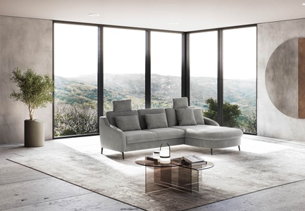 sit&more Ecksofa »Soul L-Form«, wahlweise mit Bettfunktion und Bettkasten oder Schubkasten