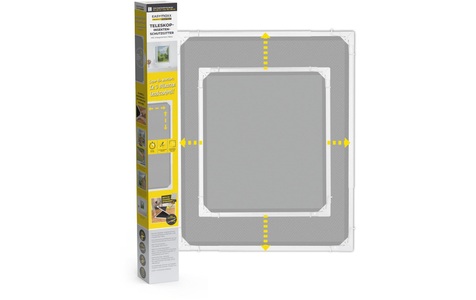 Easymaxx, Teleskop-Insekten-Gitter, weiss, EASYmaxx Teleskop Insektenschutzgitter Weiss