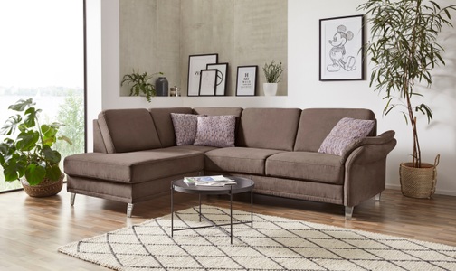 sit&more Ecksofa »Clio V«, wahlweise mit Bettfunktion und Bettkasten, inklusive Federkern