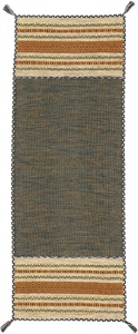carpetfine Läufer »Kelim Azizi«, rechteckig, Baumwolle, Wendeteppich mit Fransen, Wohnzimmer