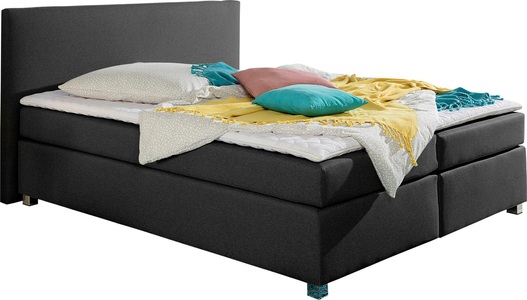 INOSIGN, INOSIGN Boxspringbett »Eliana«, inkl. Topper, in 4 Breiten, 3 Matratzenarten und 2 Härtegraden, INOSIGN Boxspringbett »Eliana«, inkl. Topper, in 4 Breiten, 3 Matratzenarten und 2 Härtegraden