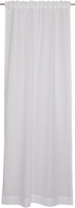 Esprit, Esprit Vorhangschal transparent , E-Scatter 70845-001-130-250 , weiss , Textil , Uni , 130 cm , für Stange und Schiene geeignet , 003021117201, Esprit Vorhangschal transparent , E-Scatter 70845-001-130-250 , weiss , Textil , Uni , 130 cm , für Stange und Schiene geeignet , 003021117201