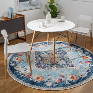 Surya Teppich »Traditional«, rund, Shabby Chic Effekt