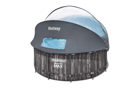 undefined, Bestway Pool Komplett-Set mit Dach 366 x 122 cm, Bestway Pool Komplett-Set mit Dach 366 x 122 cm