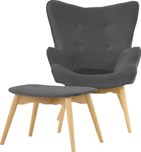 COUCH??, COUCH? Sessel »Ducon«, wahlweise mit oder ohne Hocker, COUCH Lieblingsstücke, andas Sessel »Egense«, wahlweise mit oder ohne Hocker