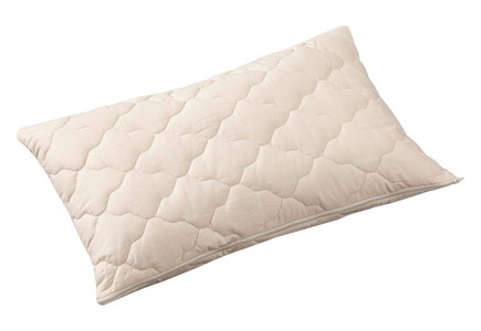 Balette, Naturkissen, Balette, »Schafschurwolle/Zirbe«, Balette Kopfkissen »Naturkissen, Balette, »Schafschurwolle/Zirbe««, Füllung: 80% Schafschurwollkügelchen, 20% Zirbe, Bezug: 100% Baumwolle mit wattierter Stepphülle, (1 St.)