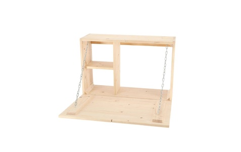 undefined, Wandregal »Esschert Design Wandregal aus Holz«, esschert design Wandregal »Wandregal aus Holz«