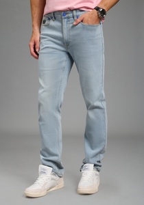 KangaROOS, KangaROOS Jogg Pants Straight-Fit, normale Leibhöhe, mit Knopf-Applikation
