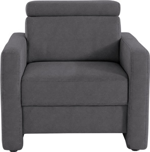 sit&more Sessel »Bologna«, mit Federkern, inklusive Kopfteilverstellung