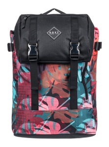 ROXY, Roxy Time To Relax Rucksack Damen schwarz/bunt 2021 Laptop Rucksäcke, Roxy Tagesrucksack »Time To Relax 24 L«
