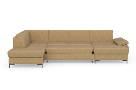 DOMO collection Wohnlandschaft »Capelo«, mit Armteilverstellung, wahlweise mit Bettfunktion, inklusive Federkern